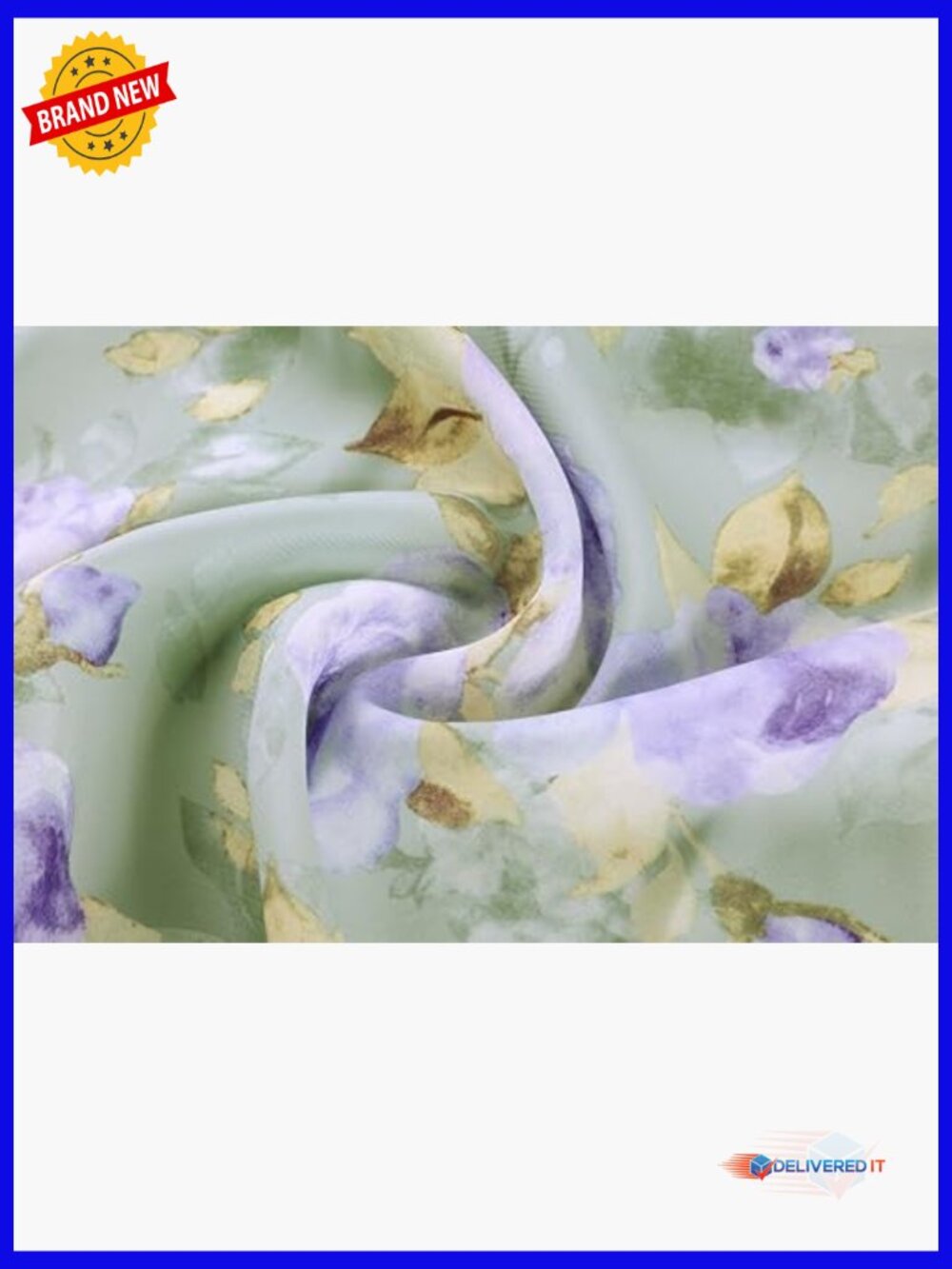 One Shoulder Ruffle Floral Maxi Sundress Wedding Guest Flowy A-Line - Picture 6 of 7